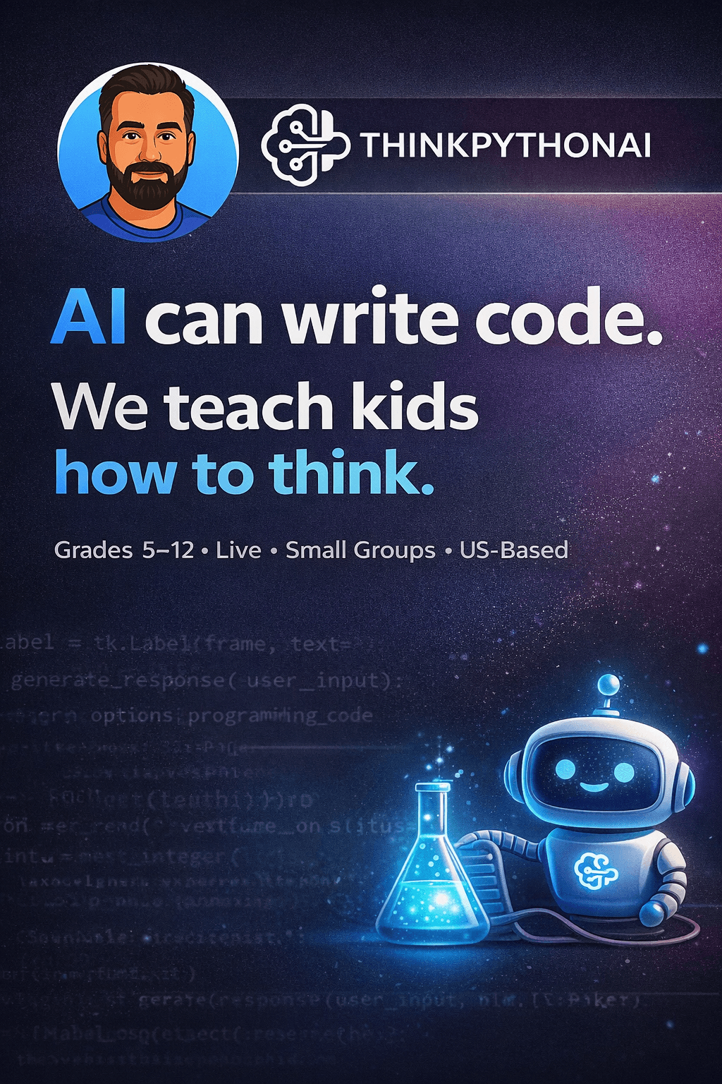 Why kids should learn Python even with AI tools like ChatGPT